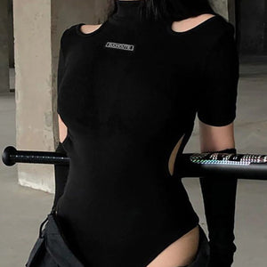 Trendy cyberpunk Bodysuit