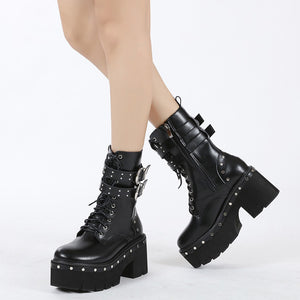 Goth Techwear Boots