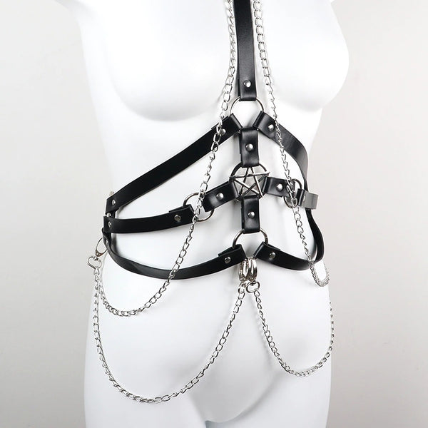 Goth Techwear Harness | CYBER TECHWEAR®