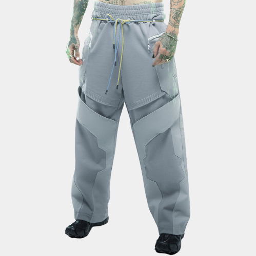 Gray Cyberpunk Pants
