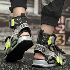 Grey Techwear Sandals