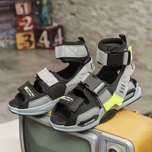 Grey Techwear Sandals