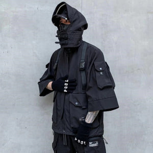 Hooded Techwear Jacket