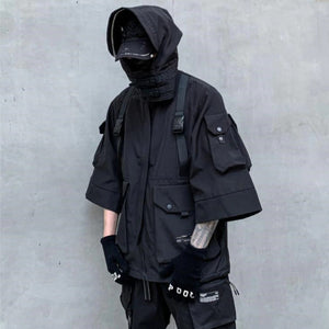 Hooded Techwear Jacket