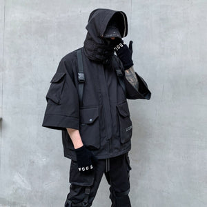 Hooded Techwear Jacket