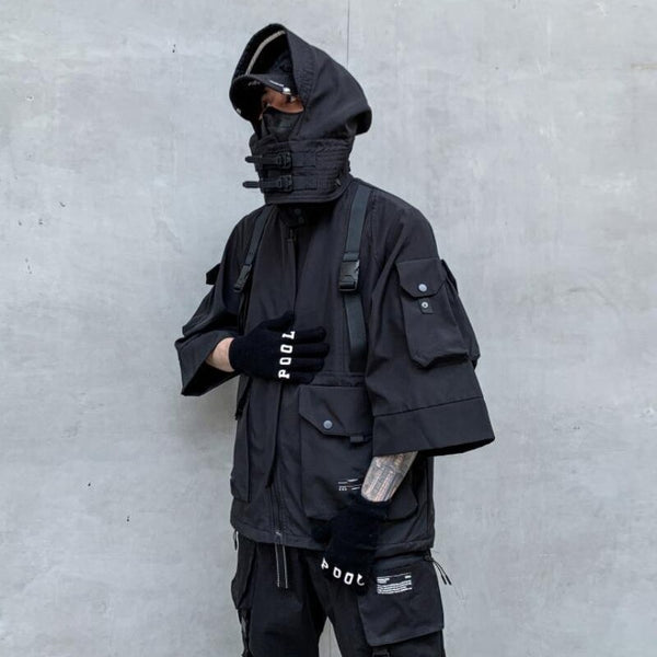 Hooded Techwear Jacket