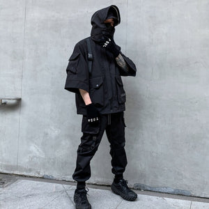 Hooded Techwear Jacket