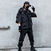 Hooded Techwear Jacket | CYBER TECHWEAR® – CYBER TECHWEAR™
