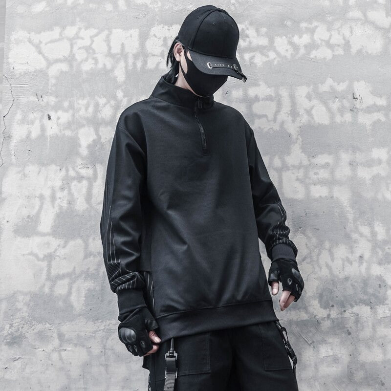 Japanese Techwear Sweatshirt | CYBER TECHWEAR®