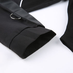 Hooded cyberpunk Bodysuit