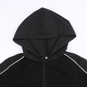Hooded Techwear Bodysuit