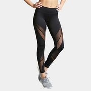 Schwarze Techwear Leggings