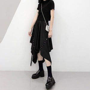 Irregular Techwear Skirt