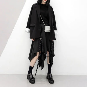 Irregular Techwear Skirt