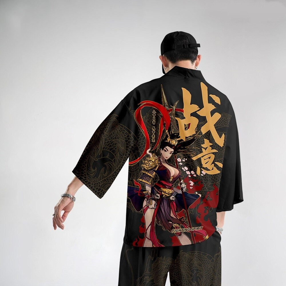 Fighting Spirit Kimono and Pants | CYBER TECHWEAR®