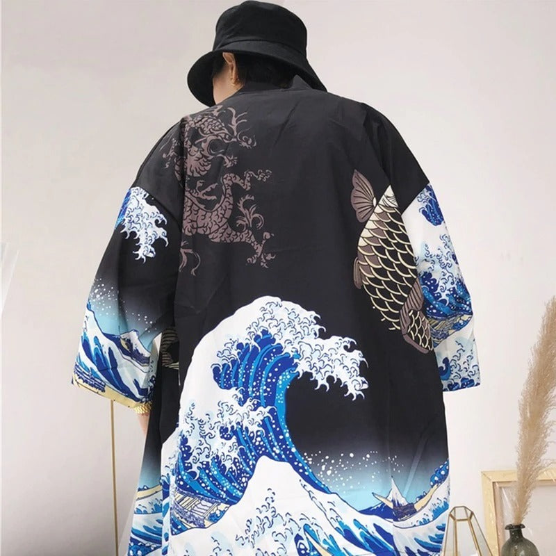 Mens Ethereal Ancient Embroidered Kimono Kimono Dress Traditional Japanese  Samurai Costume For Cosplay And Yukata From Ximipu, $47.96 | DHgate.Com