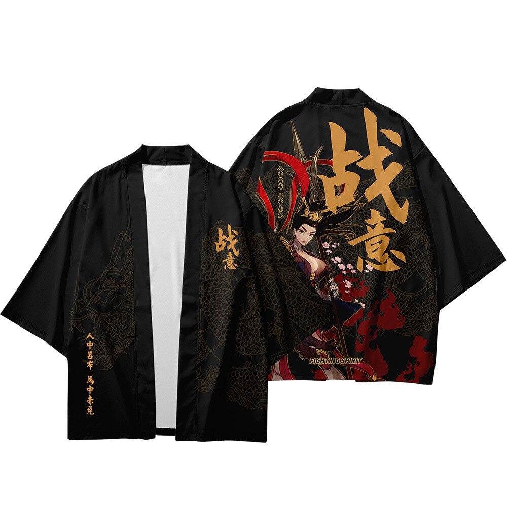 Kimono Fighting Spirit Negro » Positive Jiu Jitsu