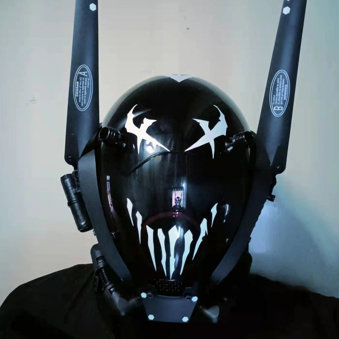 Cyber Bug Mask Led Mask Cyberpunk | CYBER TECHWEAR® – Cyber Techwear