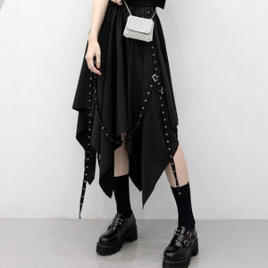 Irregular Techwear Skirt