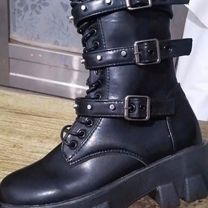 Techwear Black Boots