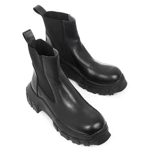 Leather Techwear Boots