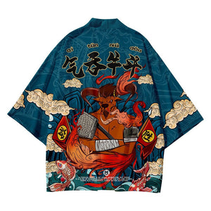 Streetwear Kimono & Pants