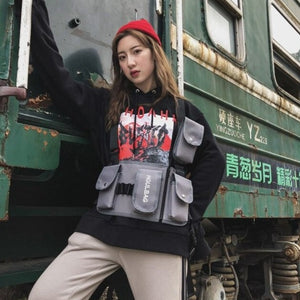 Big Utility Chest Bag | CYBER TECHWEAR®