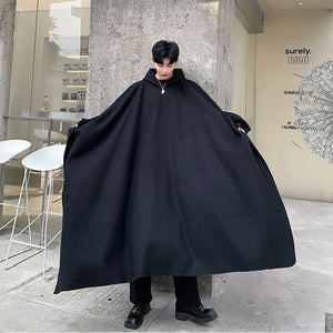 Long Techwear Poncho