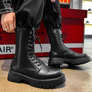 Zipper Fashion Techwear Boots