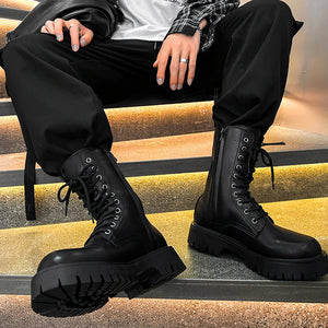 Zipper Fashion Techwear Boots
