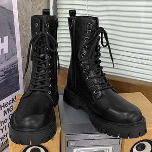 Zipper Fashion Techwear Boots