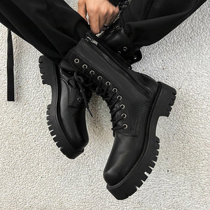 Zipper Fashion Techwear Boots