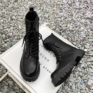 Zipper Fashion Techwear Boots