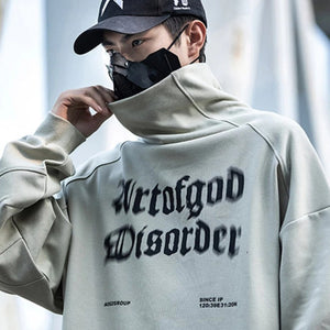 Cyberpunk Sweatshirt Turtleneck