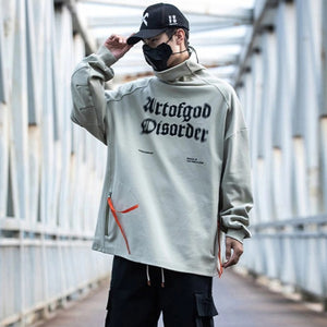 Cyberpunk Sweatshirt Turtleneck