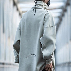 Cyberpunk Sweatshirt Turtleneck