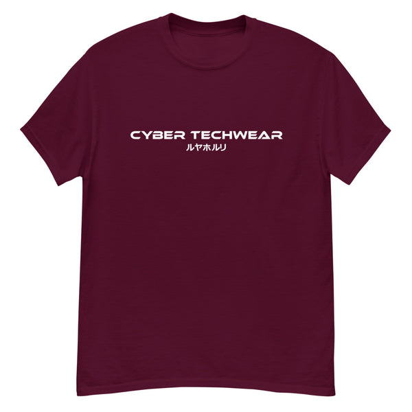 Cyberpunk Tshirt Maroon