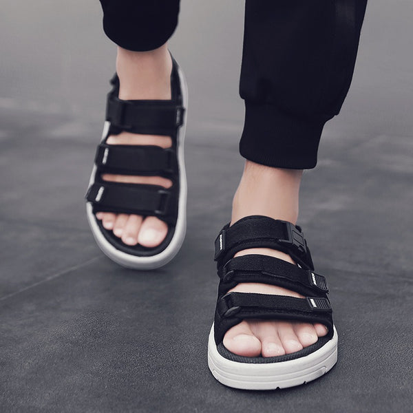 Techwear Sandals Platform | CYBER TECHWEAR®