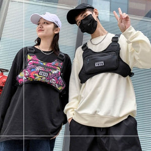 Graffiti Small Chest Bag