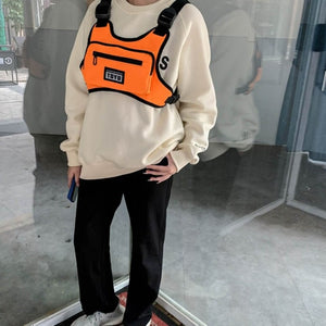 Orange Small Chest Bag