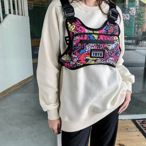 Graffiti Small Chest Bag