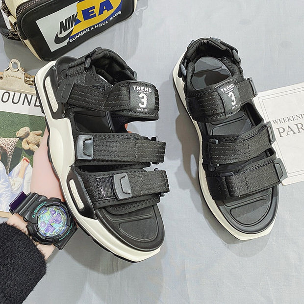 White Techwear Sandals main image 1