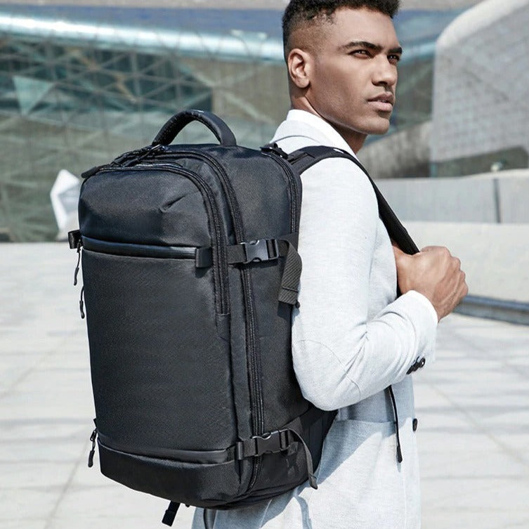 OZUKO Anti Theft Men Backpack School Bag for Teenager Male 15.6 inch Laptop  Backpacks with Shoe Bag Waterproof Travel Mochila - OZUKO.CN