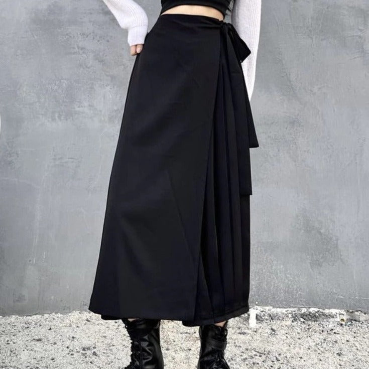 Yohji Yamamoto Wrap Skirt Trousers in Black for Men | Lyst UK