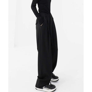 Pleated Techwear Pants