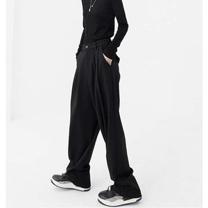 Pleated Techwear Pants