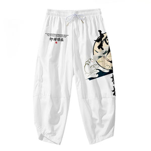 White Kimono & Pants