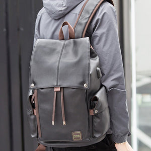 Techwear Backpack Charging