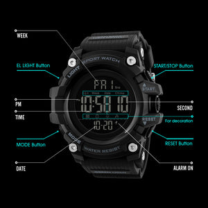 Techwear Electronic Watch