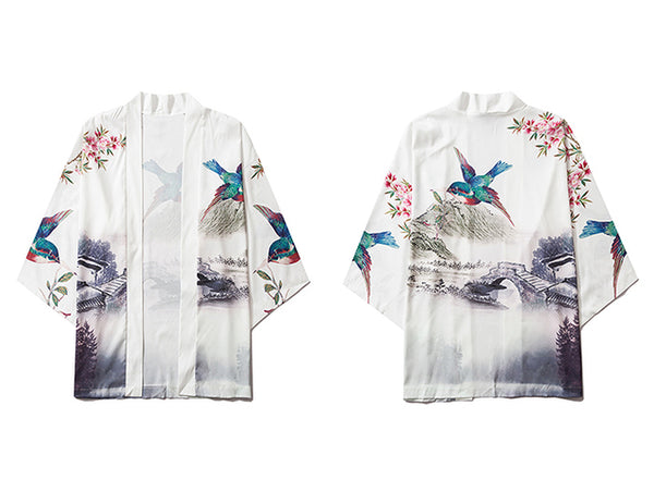Bird Kimono Techwear